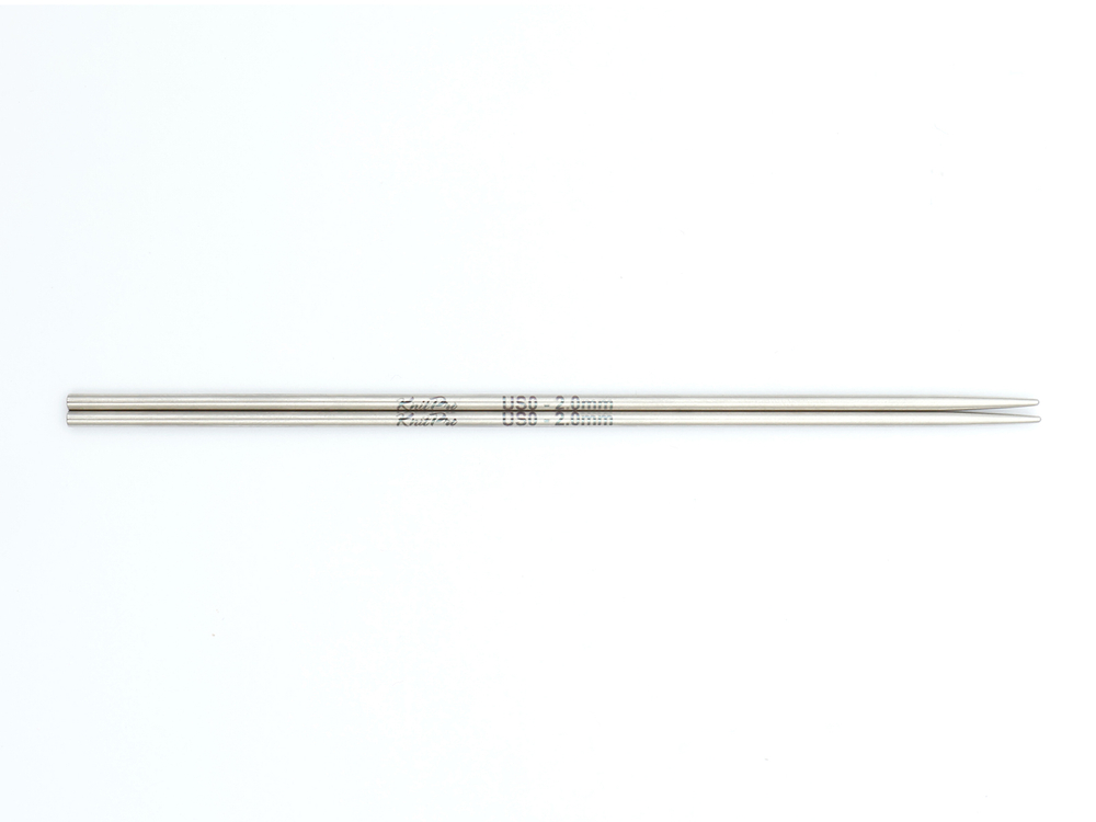 Спицы съемные укороченные Petite "Mindful" 2мм/10см, нержавеющая сталь, KnitPro, 36279