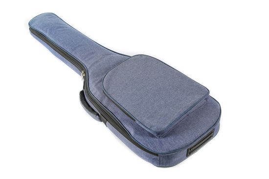 Чехол для электрогитары FS-4101 утеплённый 10мм (серо-синий)