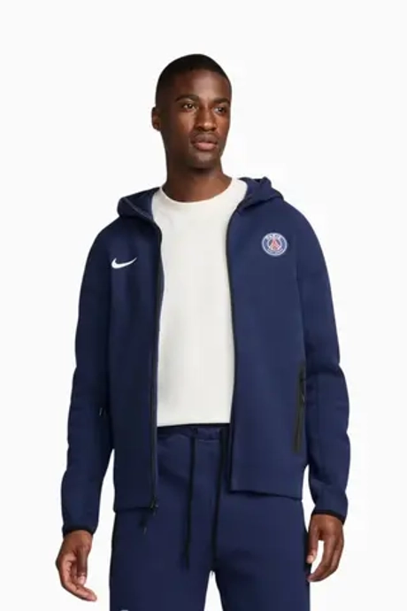 Кофта Nike PSG 24/25 Tech Fleece Windrunner - темно-синий