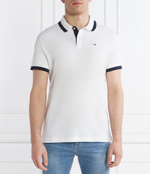 Поло TJM REG SOLID TIPPED Tommy Jeans - белый(DM0DM18313)