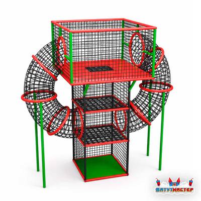 Верёвочная башня «Лесник», 5,1×2,6×4,8 м