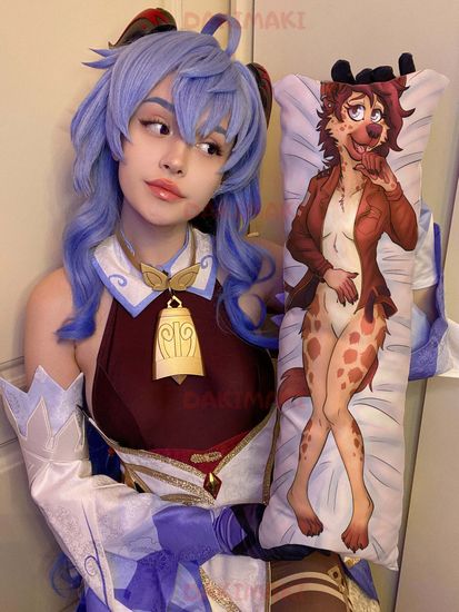 Мини дакимакура Фурри из Фурри арт. M0666, 60х20 см