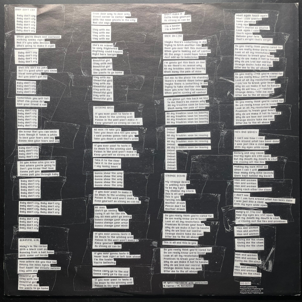 INXS ‎– Welcome To Wherever You Are (Голландия 1992г.)