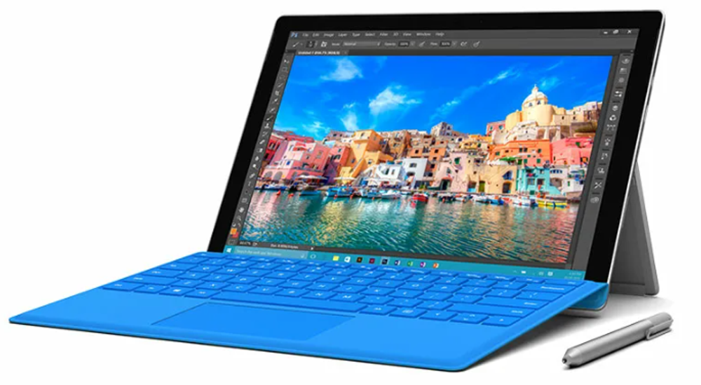 12.5" Ноутбук Microsoft Surface Pro 4 (2736x1824, Intel Core i7-6650U, RAM 16ГБ,SSD 256ГБ,  Intel Iris Graphics 540, Win 10Pro)