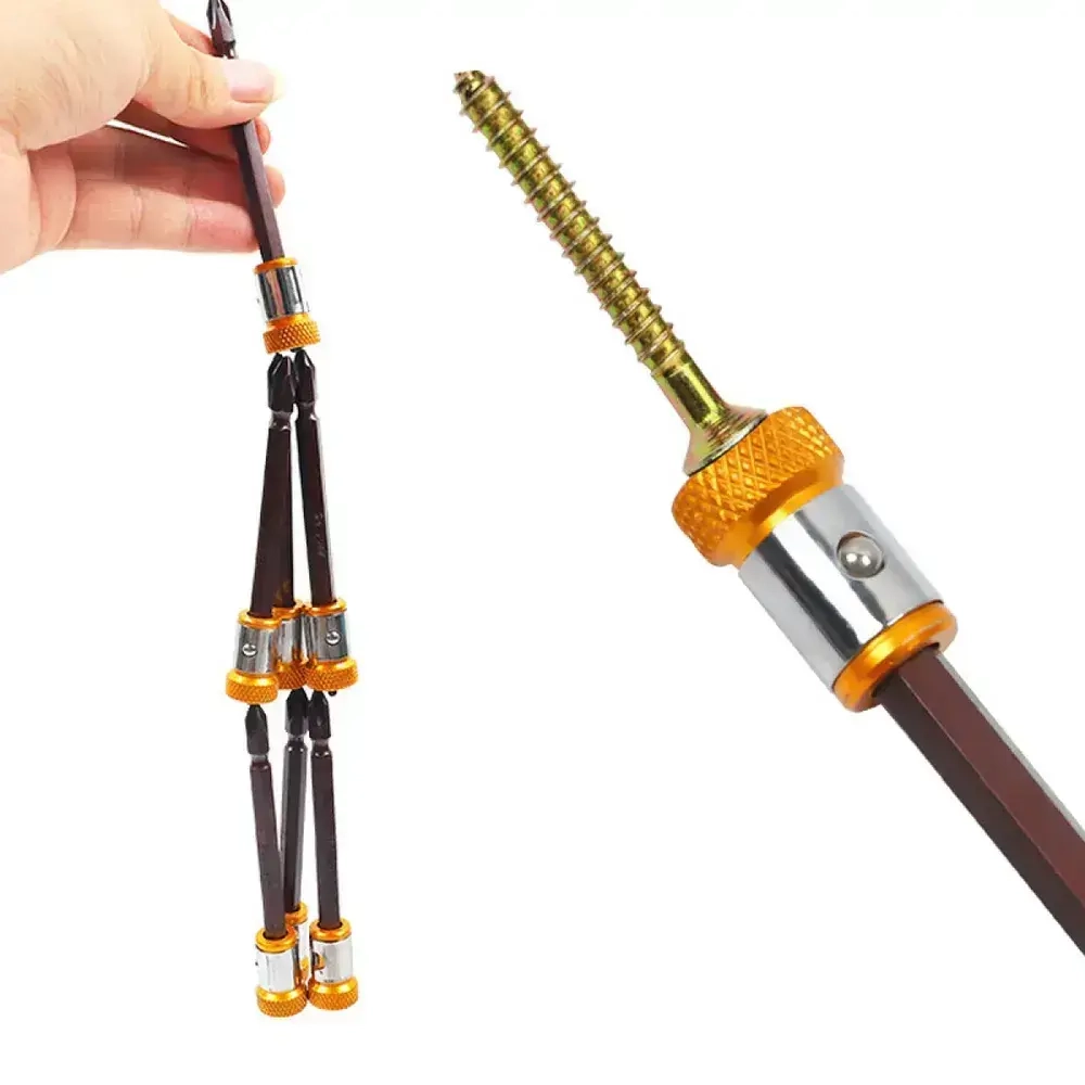 Магнитный держатель для бит и отвёрток. 1/4 дюйма.