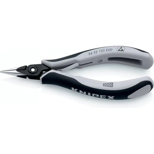 Прецизионные плоскогубцы захватные 130 мм ESD Knipex 34 52 130 ESD