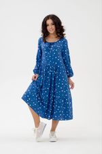 Платье Лавели (46-56) Serenada индиго (Акция)