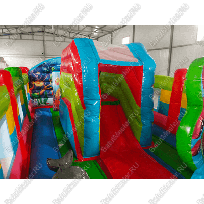 Коммерческий надувной батут "Морские обитатели 2"