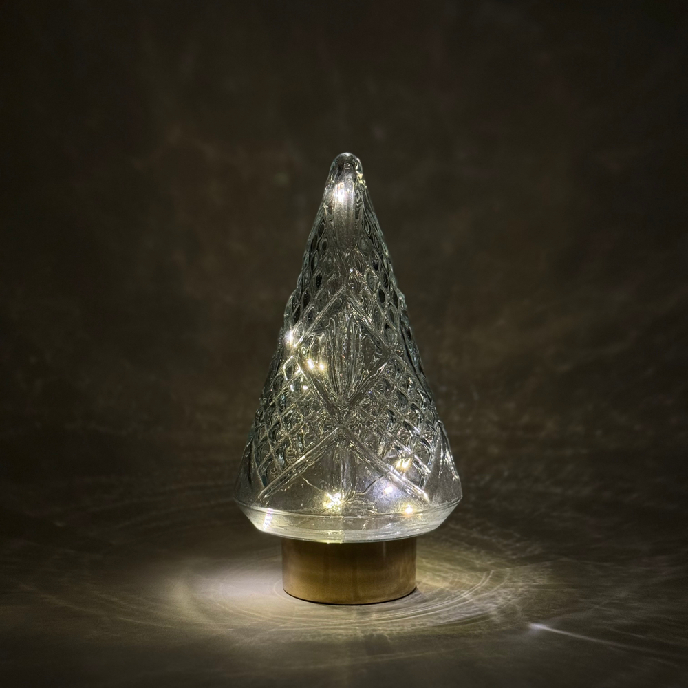 Декор светодиодный "Ель" 13x13x24,5см