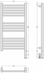 Сунержа Богема 3.1 прямая 800х400 МЭМ правый