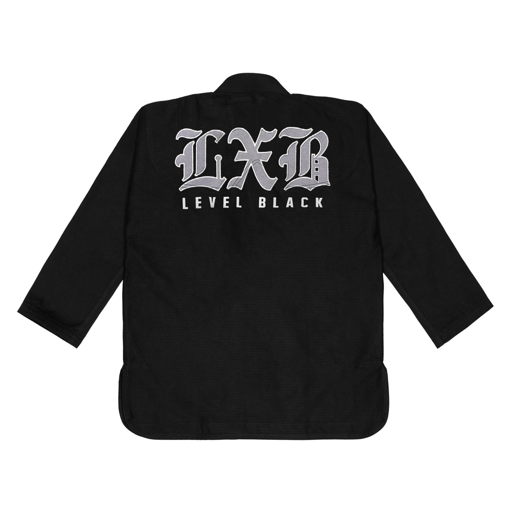 Кимоно Level x Black STEEL GRAY - Black