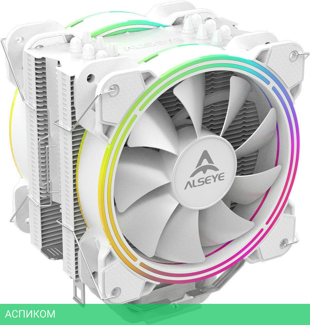 Кулер для процессора Alseye H120D белый