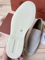 Лоферы Loro Piana бежевые