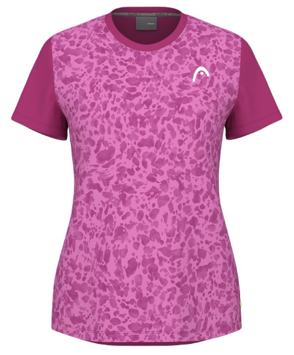 Женская теннисная футболка Head Tie-Break II T-Shirt - Розовый