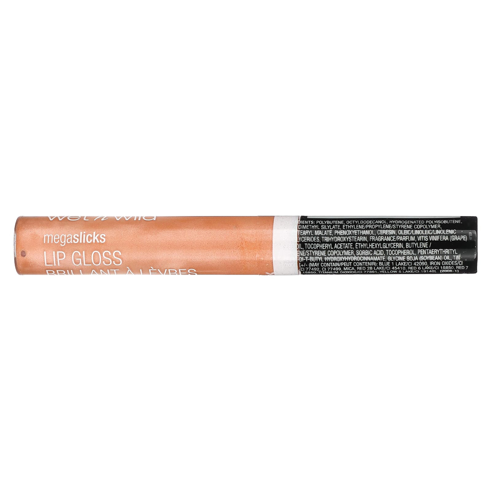 wet n wild, Megasicks, блеск для губ, оттенок 556B Sun Glaze, 2,2 мл (0,07 жидк. унции)