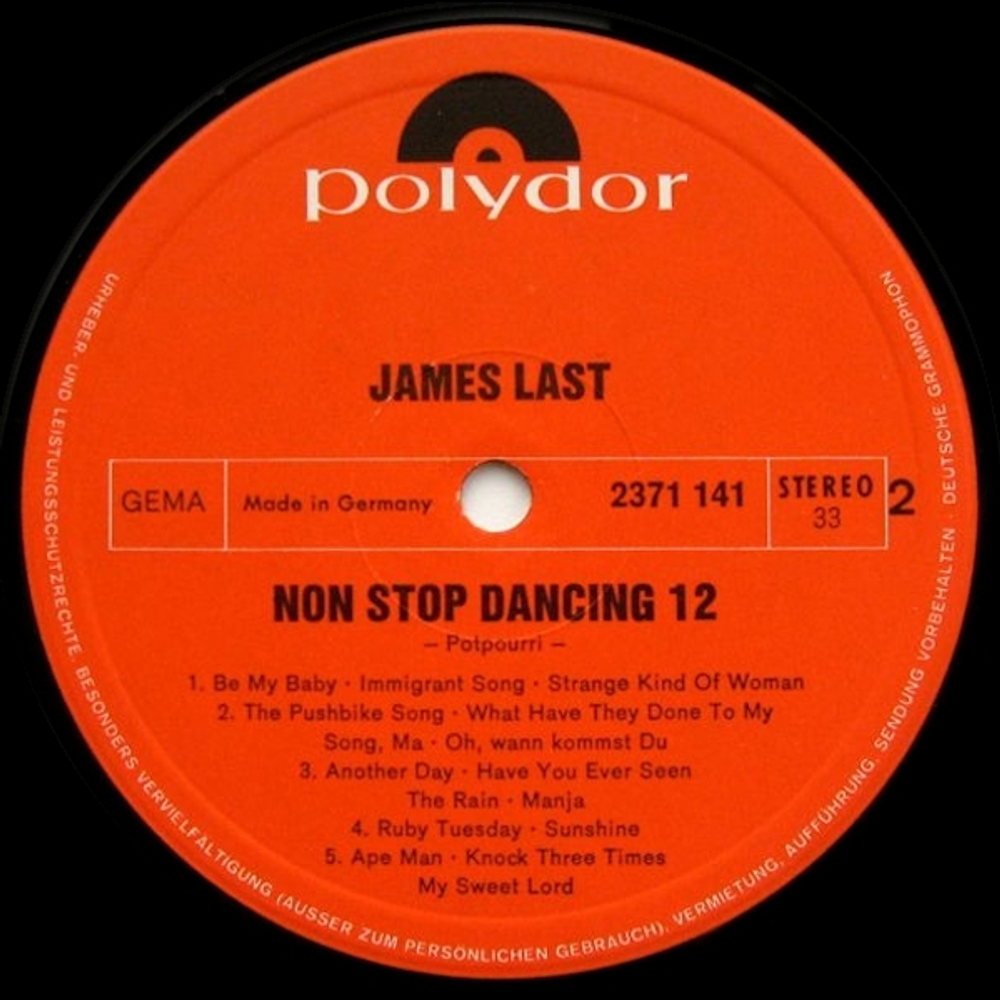 James Last / Non Stop Dancing 12 (LP)