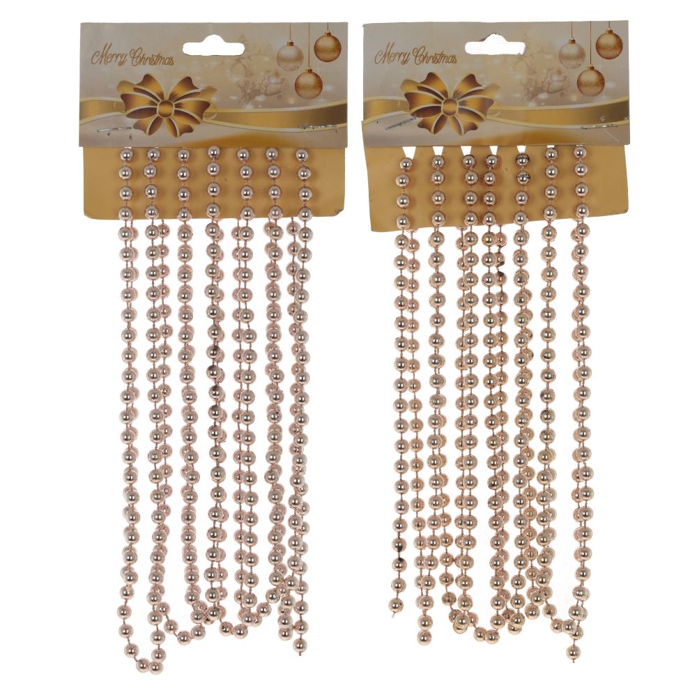 GAEM Украшение новогоднее "Бусы", D 0.5 см, L270 W0,5 H0,5 см, 2в.