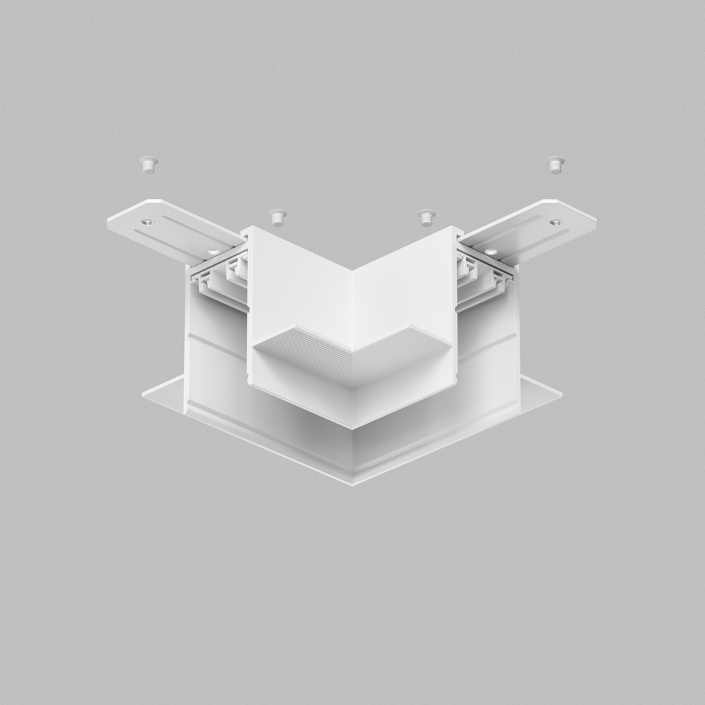 TR2112-WH Угол потолок-потолок встраиваемый под ГКЛ SMART, белый
