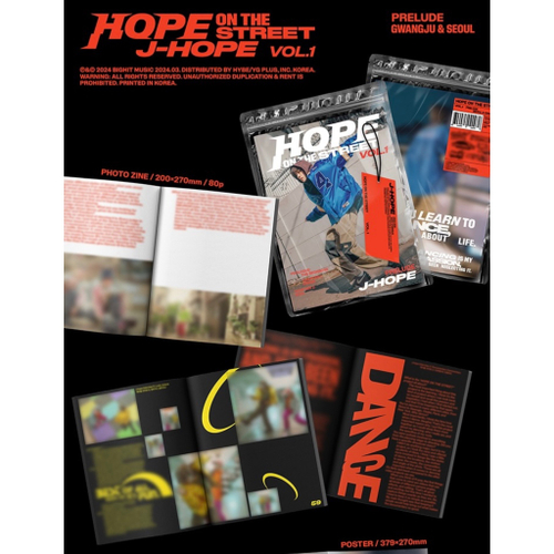 Альбом j-hope (BTS) HOPE ON THE STREET VOL.1