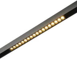 Трековый светодиодный светильник 48V магнитный MyFar FlowPoint MT0211-18W3K-B