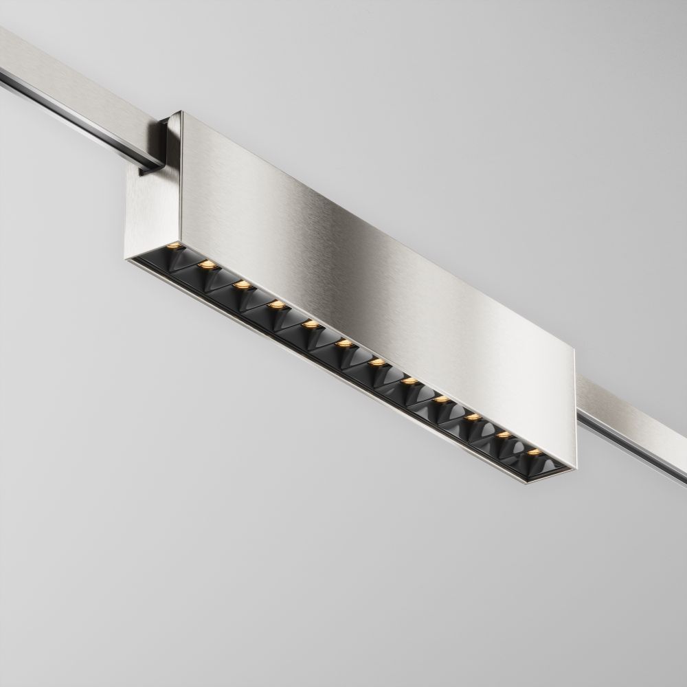 Трековый магнитный светодиодный светильник Maytoni Flarity   TR150-1-12W3K-M-PT