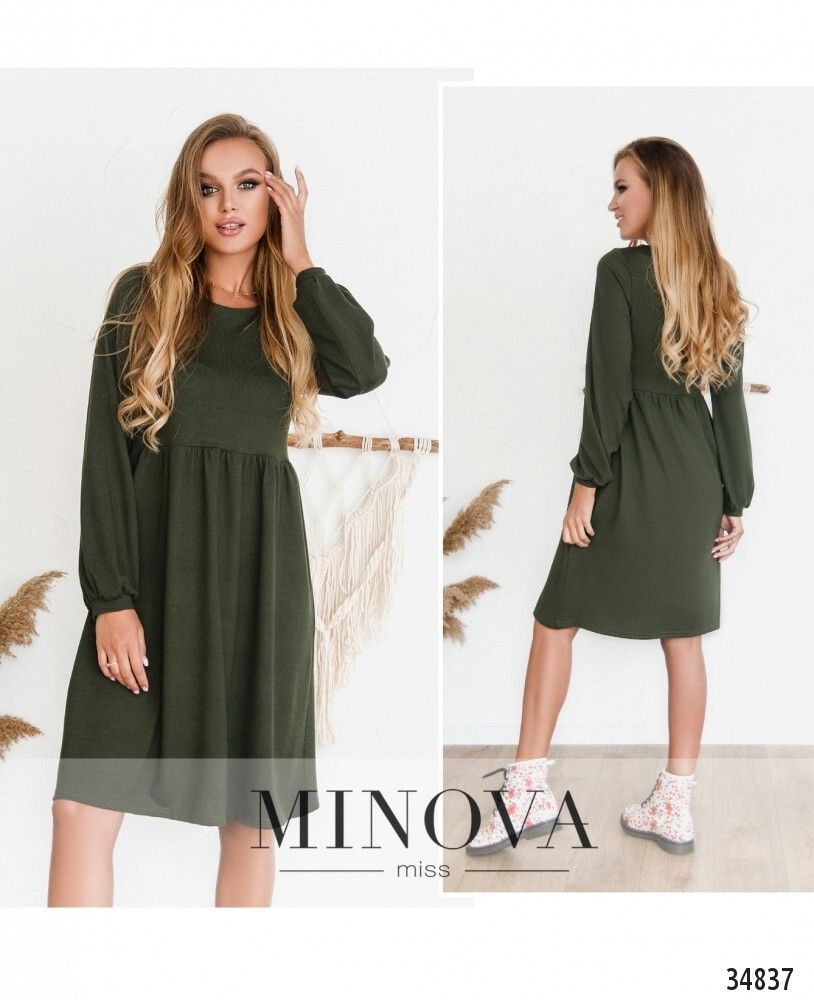 Платье 3129Н-хаки Minova