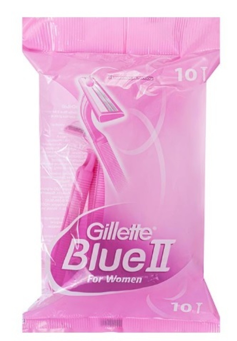 Станок для бритья одноразовый женский "Gillette BLUE-2" (10шт)