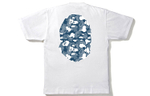 A Bathing Ape Stripe Abc Camo Big Ape Head Tee