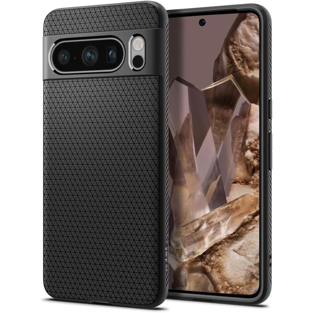 Чехол Spigen LIQUID AIR GOOGLE PIXEL 8 PRO MATTE BLACK