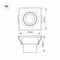 Мебельный светодиодный светильник Arlight LTM-S60x60WH 3W White 30deg 014925