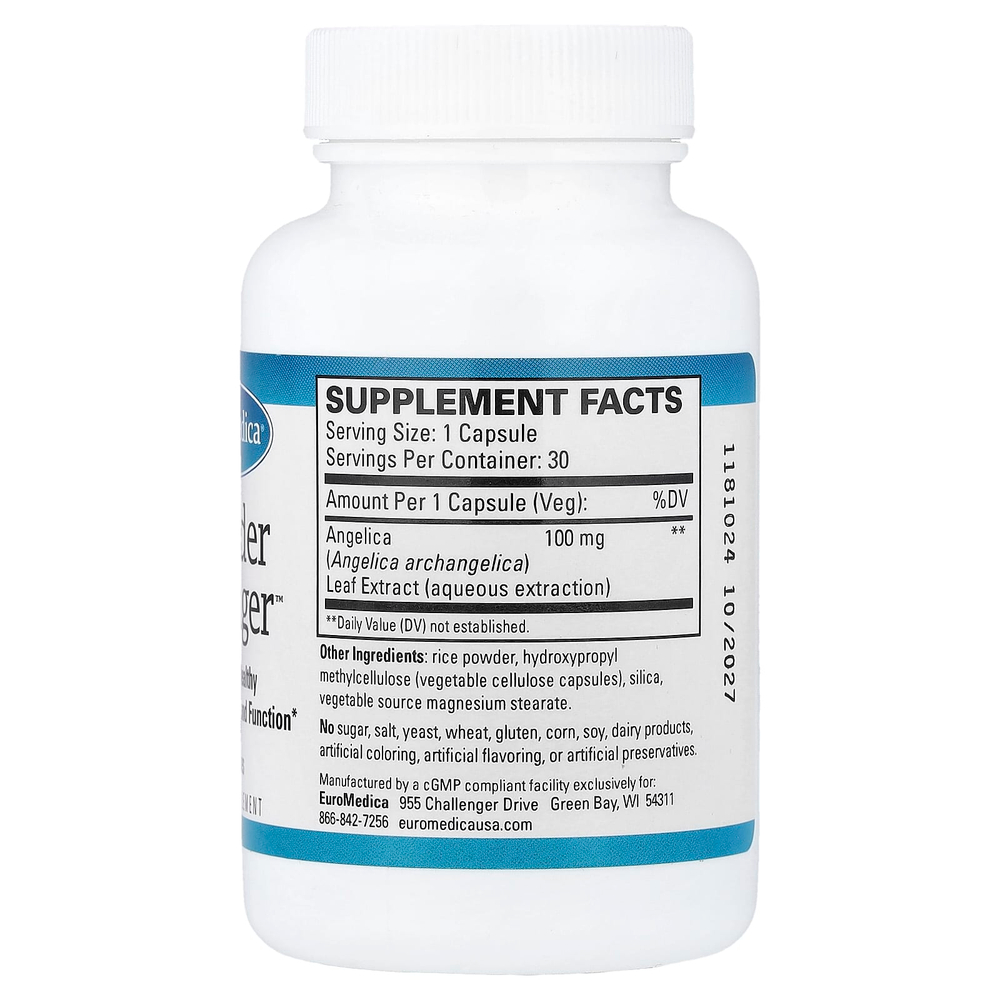 EuroMedica, Bladder Management™, 30 капсул (100 мг в капсуле)