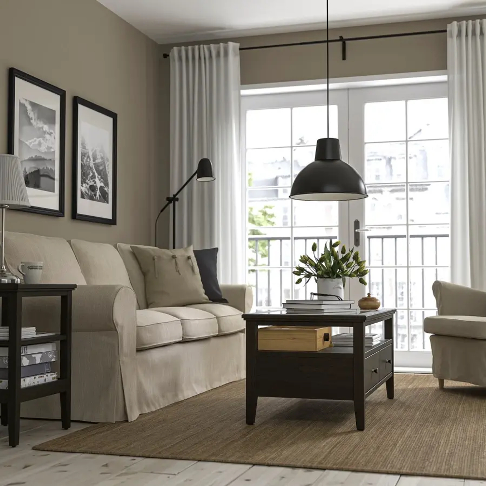 Журнальный стол - IDANÄS /IDANАS  IKEA/ ИДАНЭС ИКЕА, 107x55 см, коричневый