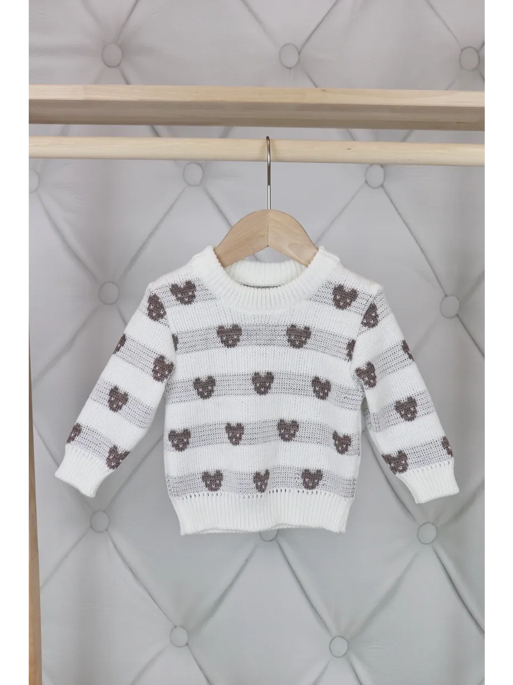 Костюм вязаный детский "Мишки"