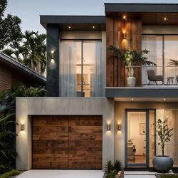 Декоративная подсветка ЭРА WL42 BK+GD светодиодная 10Вт 3500К черный/золото IP54 для интерьера, фасадов зданий