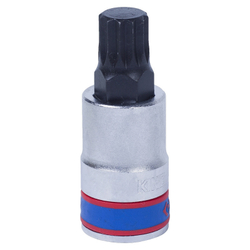 KING TONY (402616) Насадка (бита) торцевая 1/2", L = 60 мм, SPLINE, M16