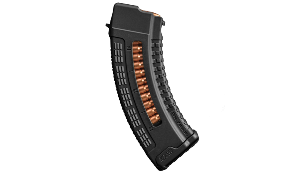 Магазин полимерный 7.62x39 на 30 патронов для AK (tan)