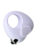 Белое виброкольцо для продления полового акта JOS MOYS (Цвет: белый)