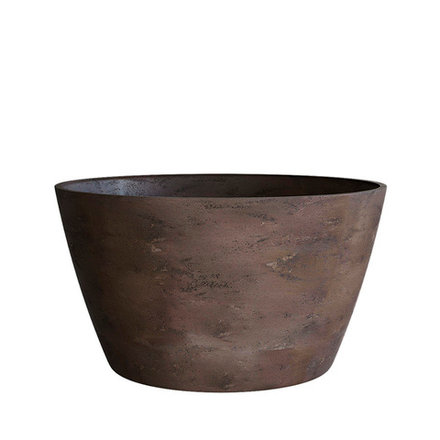 Кашпо BOWL TAUPE CONCRETE D65 H36