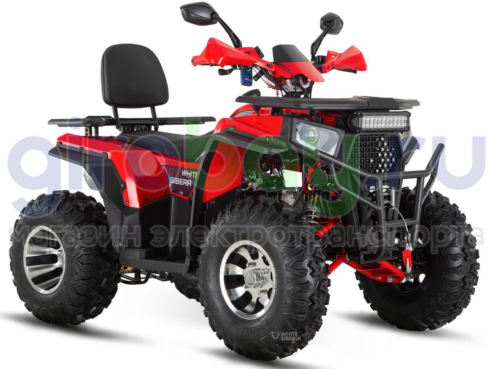 Бензиновый квадроцикл WHITE SIBERIA BARS 200CC PRO (Красный) Бензиновый квадроцикл WHITE SIBERIA BARS 200CC PRO (Красный) фото №6