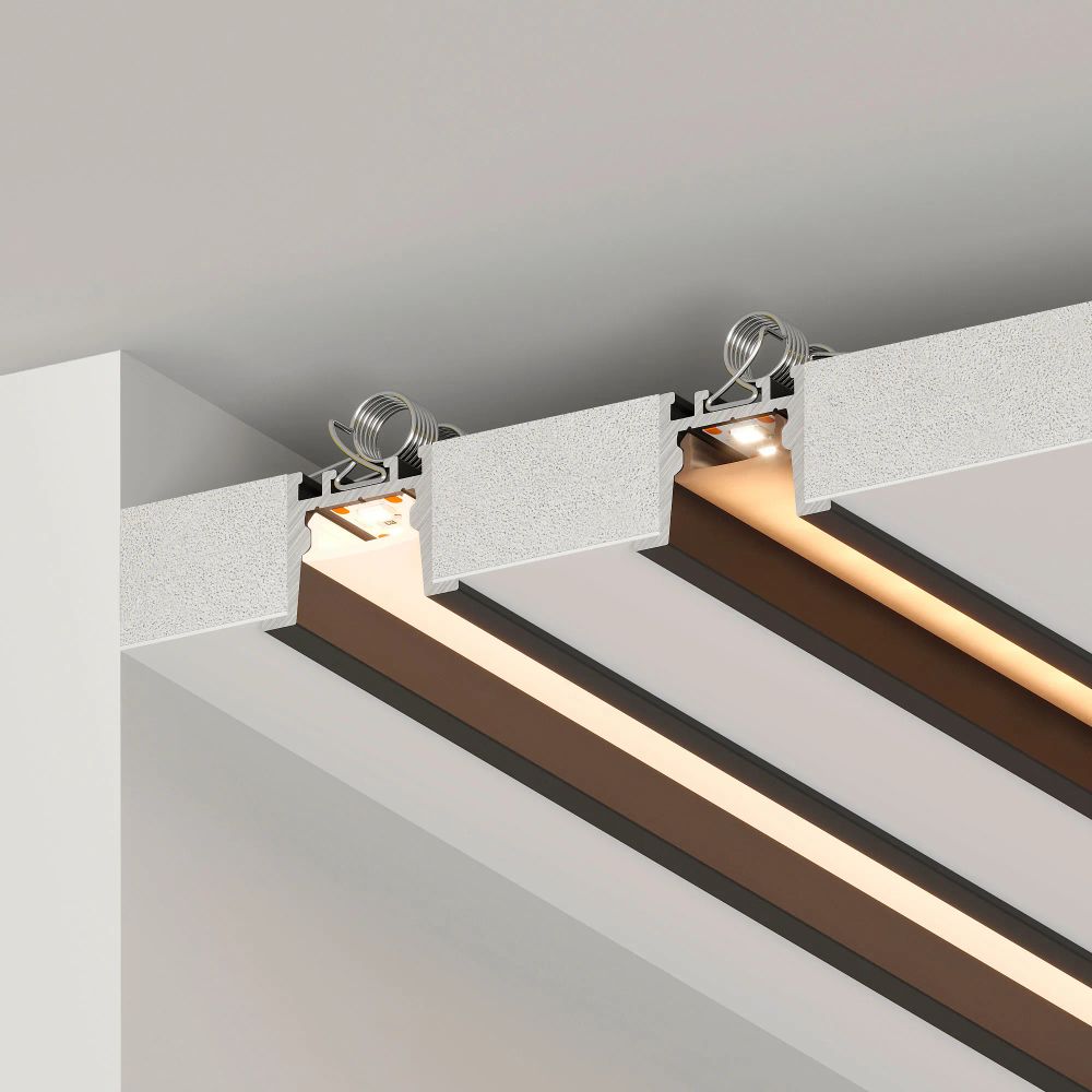 Профиль SL-COMFORT-2316-F-2000 ANOD BLACK (Arlight, Алюминий) 031769