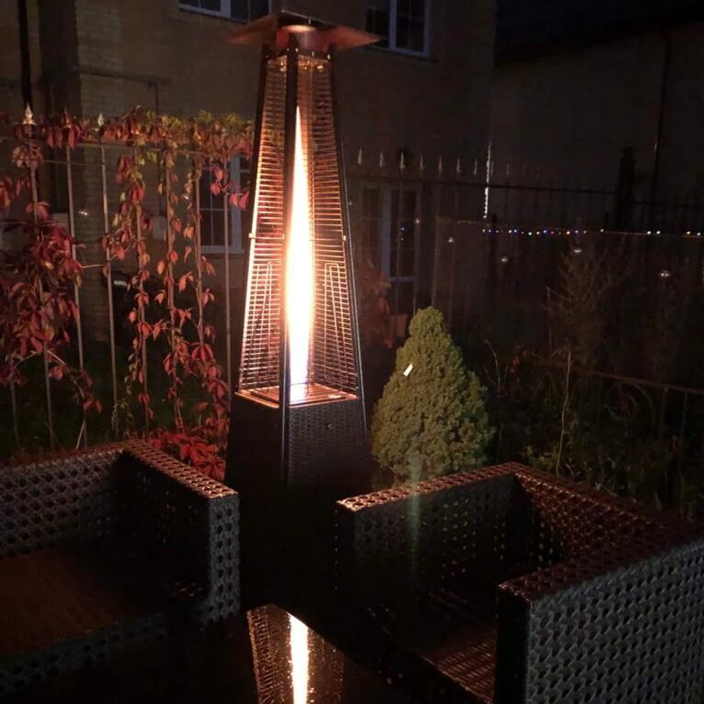 Уличный газовый обогреватель WWT 13I Rotang Brown + Чехол