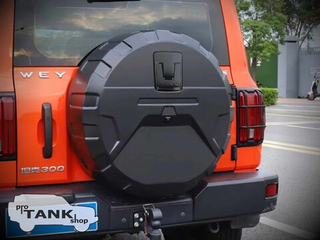 Кожух запасного колеса черный матовый для TANK 300