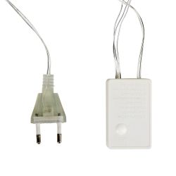 ULD-C3030-192-DTA WHITE IP20 Занавес светодиодный. 3х3м. 192 светодиода. Белый свет. Провод прозрачный. TM Uniel