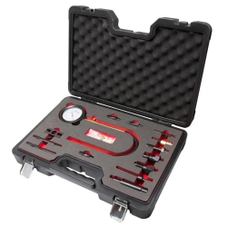 Тестер компрессии дизельного двигателя (0-70 bar) 15пр., в кейсе Premium Forsage F-913G1HD