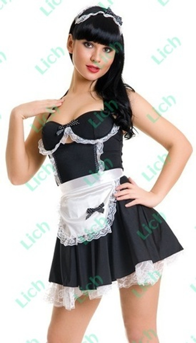 Костюм горничной с фартучком