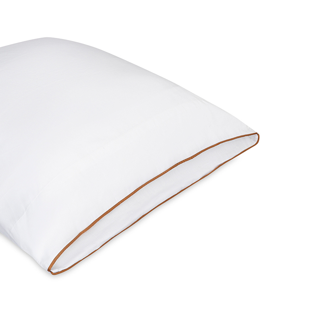 Набор наволочек из сатина из коллекции meditation, caramel, 70х70 см