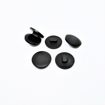 Пуговицы №713, на ножке, NE68 Blk 28L