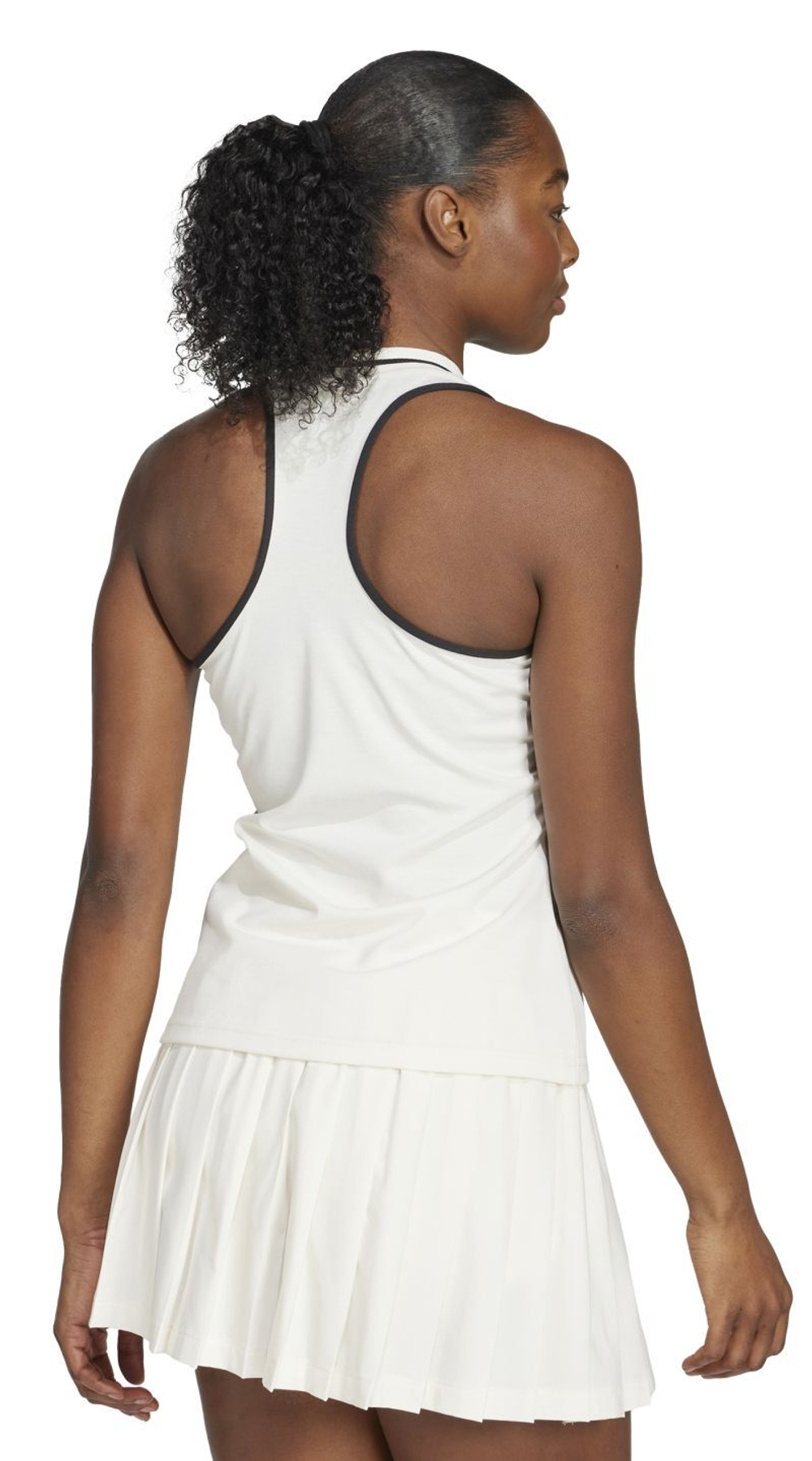 Женский топ теннисный Adidas Heritage Tennis Classic Tank - белый