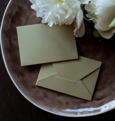 Мини конверт MD 503 "зеленый" упаковка 5 шт.