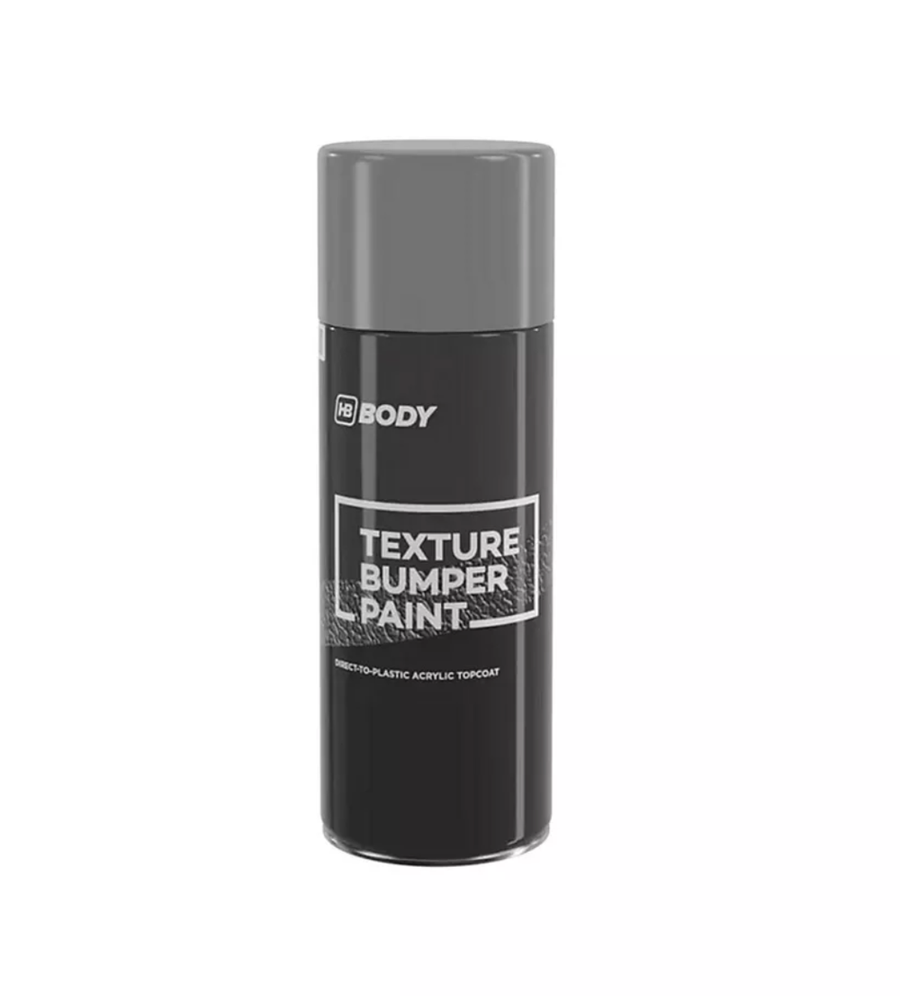 BODY Texture Paint текстурная акриловая краска для бампера (0.4 л) серая